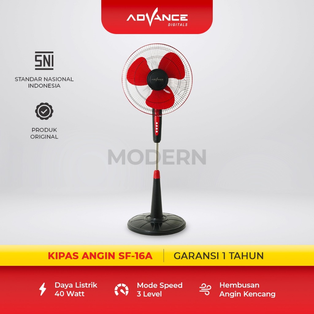 Jual Advance Kipas Angin Standfan 12 16 SF 16A TDS 12 TDS 16 Advance