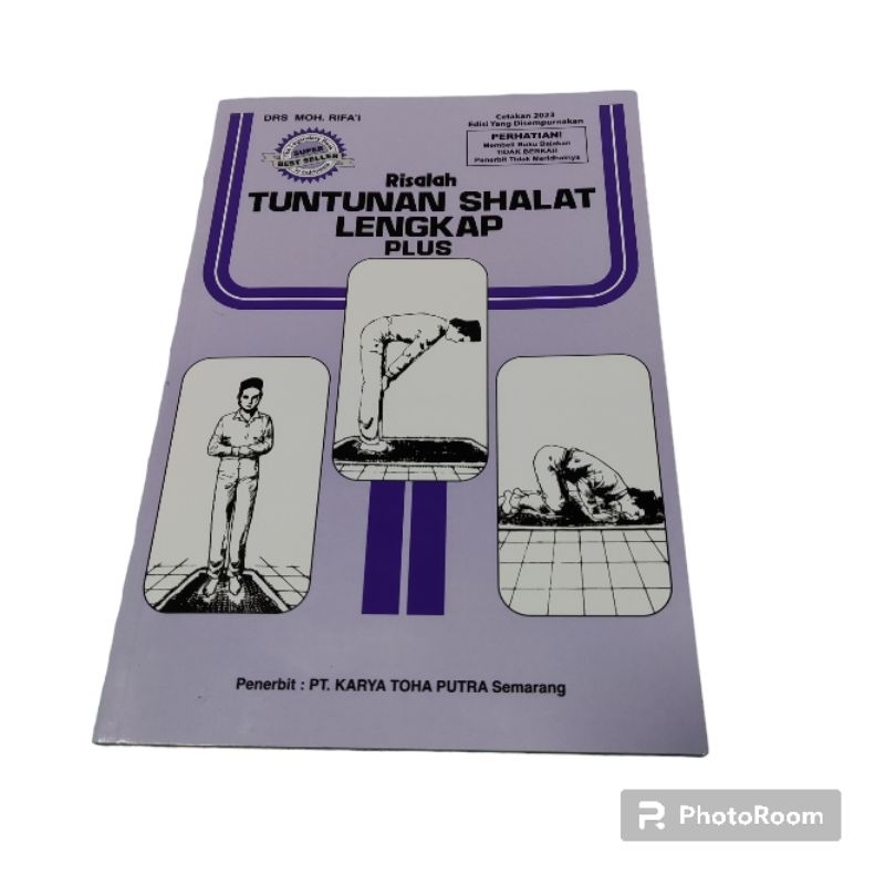 Jual Buku Tuntunan Shalat Lengkap Plus Toha Putra Original Ukuran