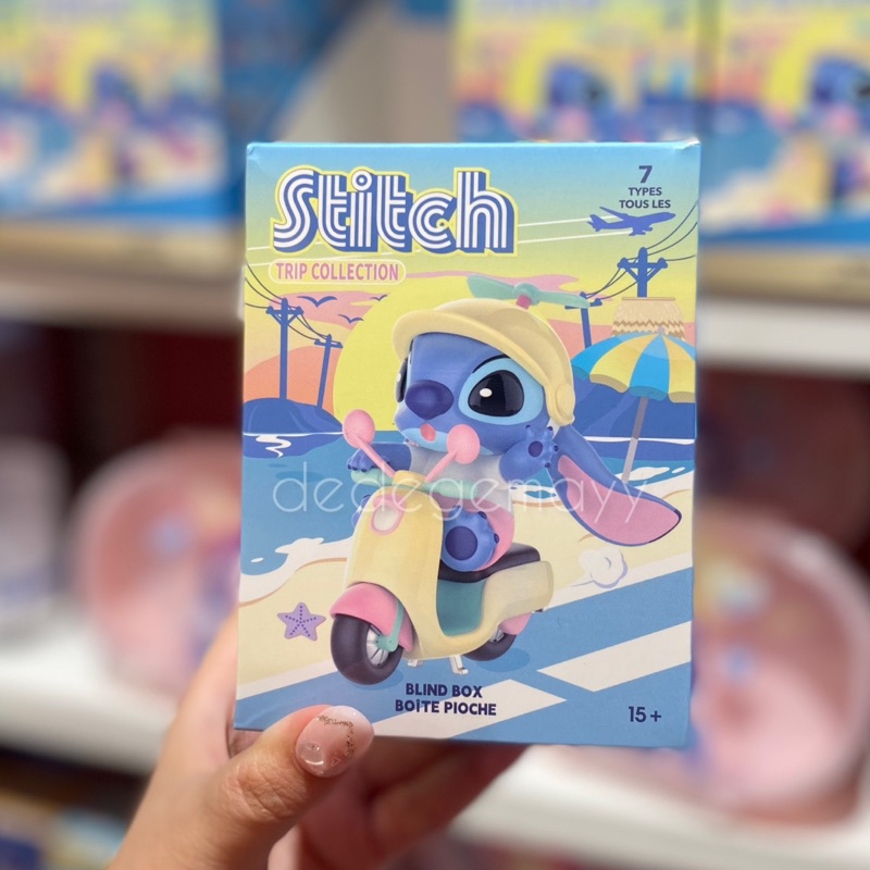 Jual Miniso X Lilo Stitch Blind Box Figure Stitch Trip Edition