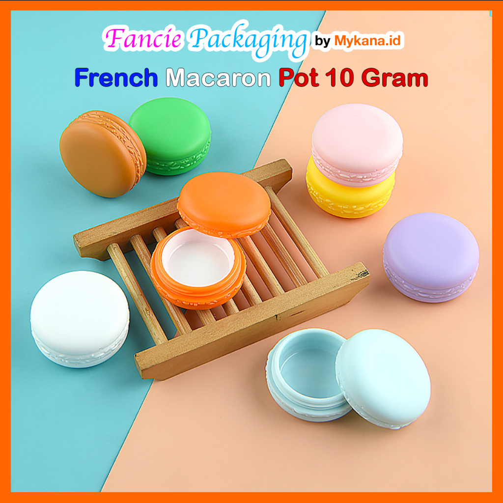 Jual Pot Cream French Macaron Jar Gr Gram Fancie Packaging Wadah