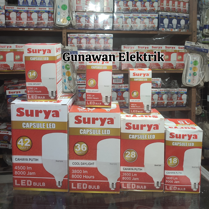 Jual Lampu LED Surya Capsule 36 Watt 42 Watt Dan 50 Watt Hemat