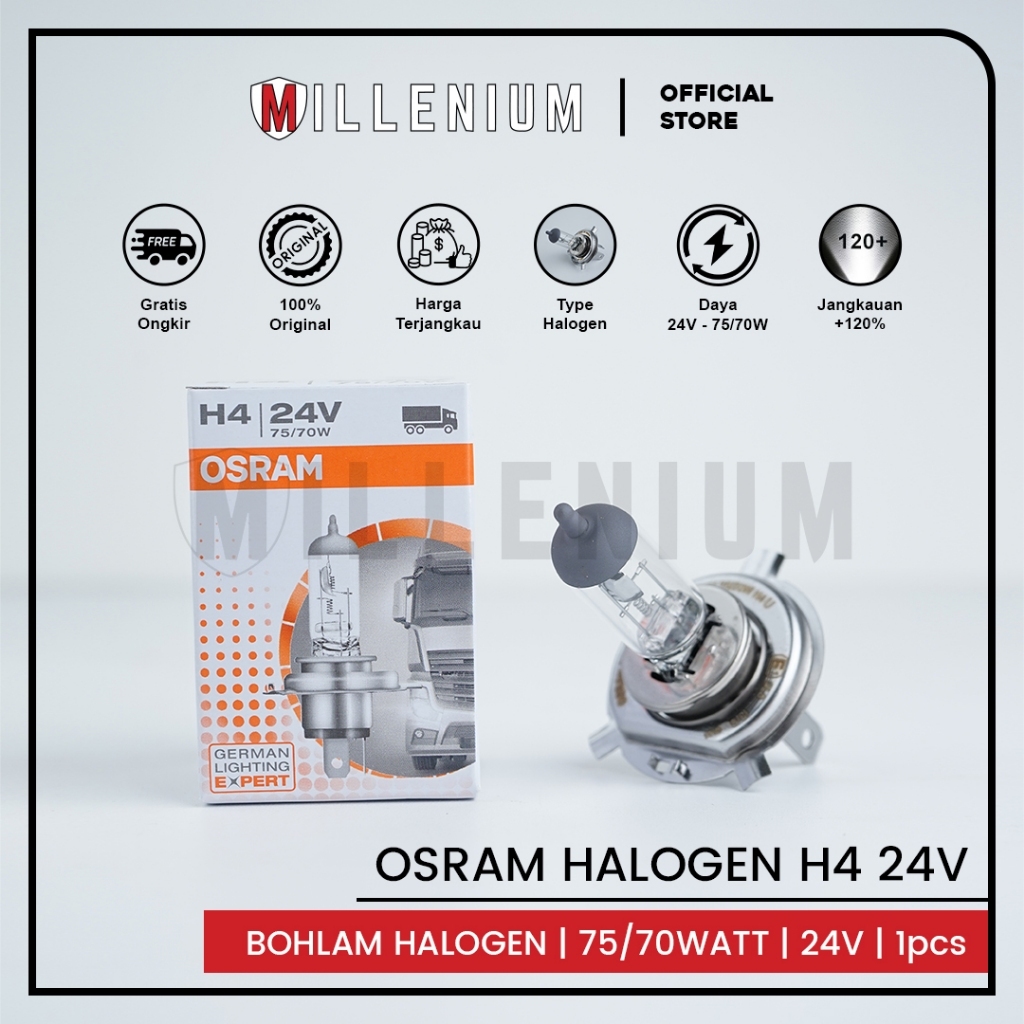 Jual Bohlam Halogen Osram Lampu Utama Mobil H W W W