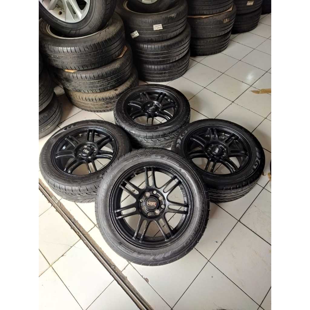 Jual Velg Mobil Bekas HSR BOON Ring 15 Pcd 4x100 114 3 Untuk Brio Agya