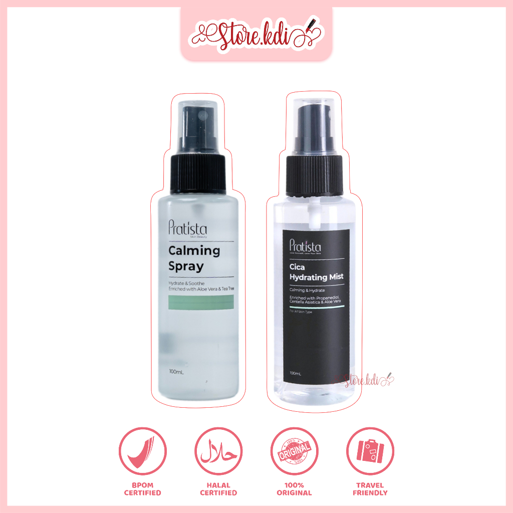 Jual Pratista Calming Spray Cica Hydrating Mist Ml Membantu