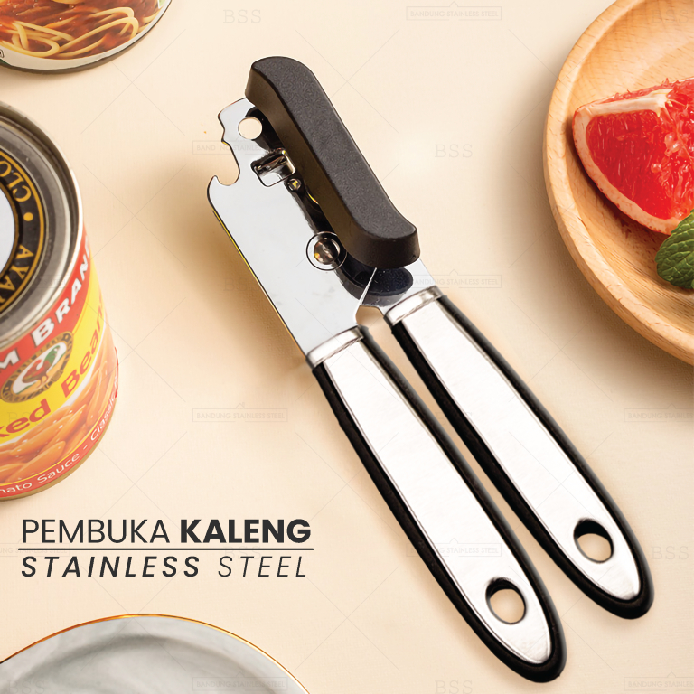 Jual Alat Pembuka Kaleng Tutup Botol Can Opener Hitam Tebal Premium