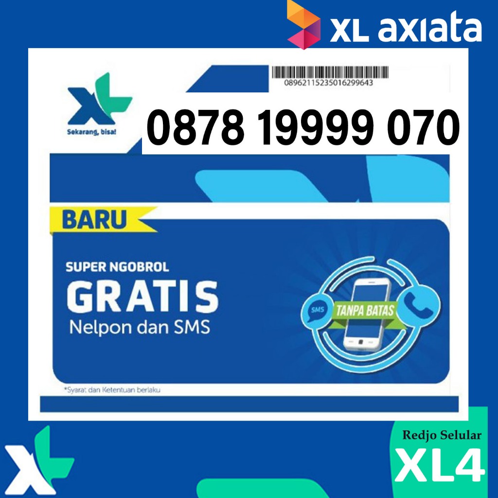 Jual Kartu Perdana Xl Axiata Nomor Cantik G Lte Special Shopee Indonesia