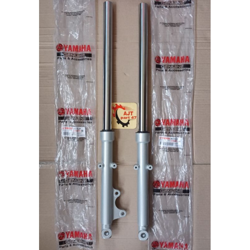 Jual As Shock Plus Tabung Depan Yamaha Rx King New 3KA Silver Original