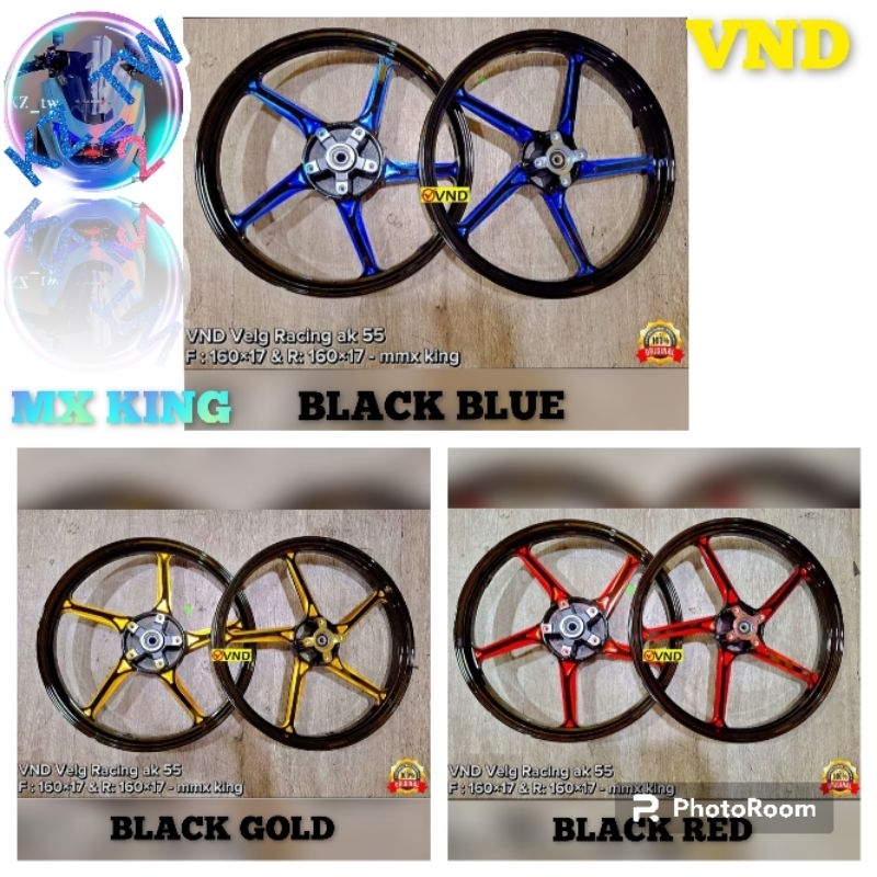 Jual VELG VND AK 55 2TONE 1 60x17 1 60x17 FOR MX KING NEW SERIES 2024