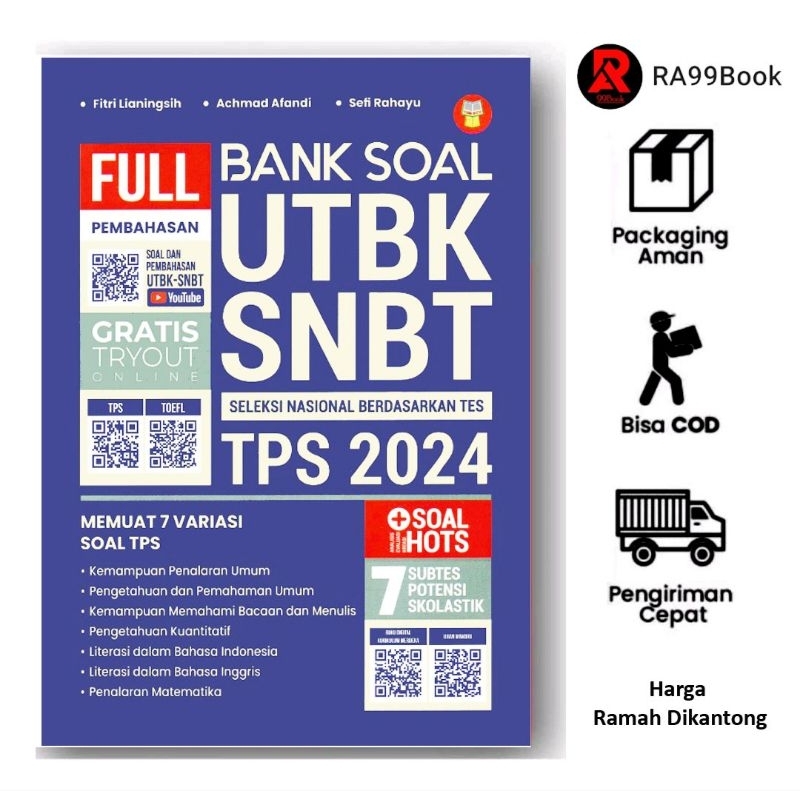 Jual BANK SOAL UTBK SNBT TPS 2024 Shopee Indonesia