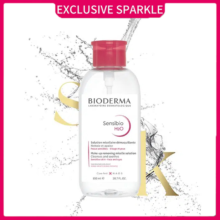 Jual Bioderma Sensibio H2O 500 Ml Sebium H2O Micellar Water Untuk