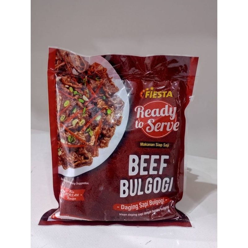 Jual Fiesta Beef Yakiniku Beef Rendang Chicken Bulgogi Blackpapper