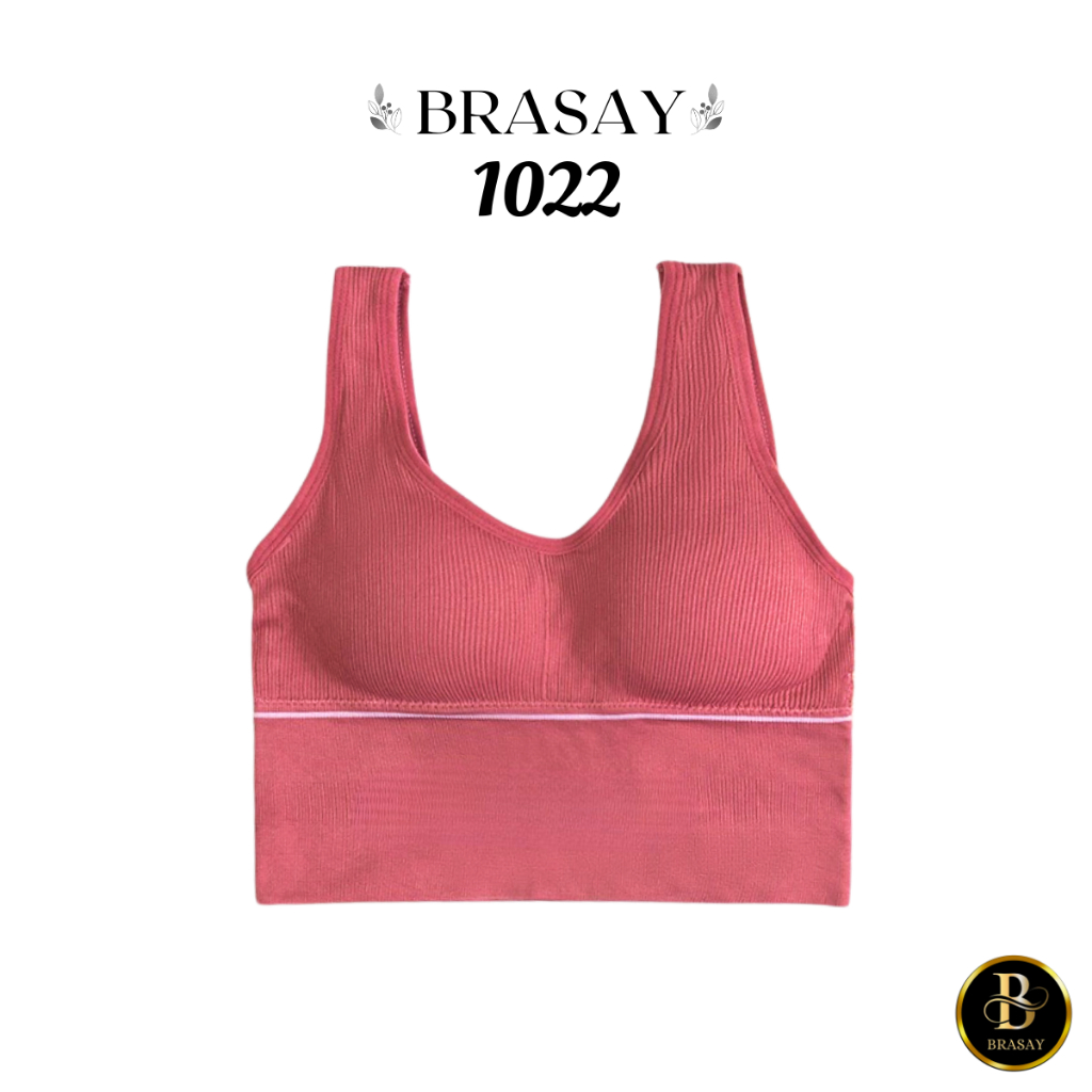 Jual Brasay Sport Bra Gym Olahraga Push Up Wanita Tanpa Kawat 1022