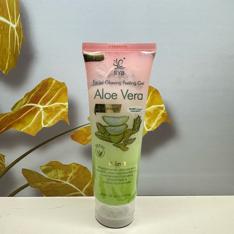 Jual SYB FACIAL GLOWING PEELING GEL ALOE VERA GALACTOMYCES 130 ML