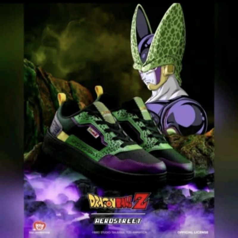 Jual Aerostreet X Dragon Ball Cell Sepatu Original Shopee Indonesia