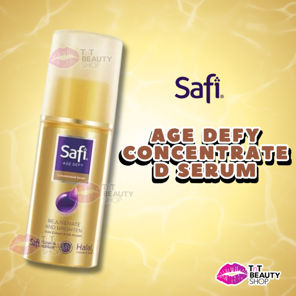 Jual Safi Age Defy Concentrated Serum Ml Shopee Indonesia