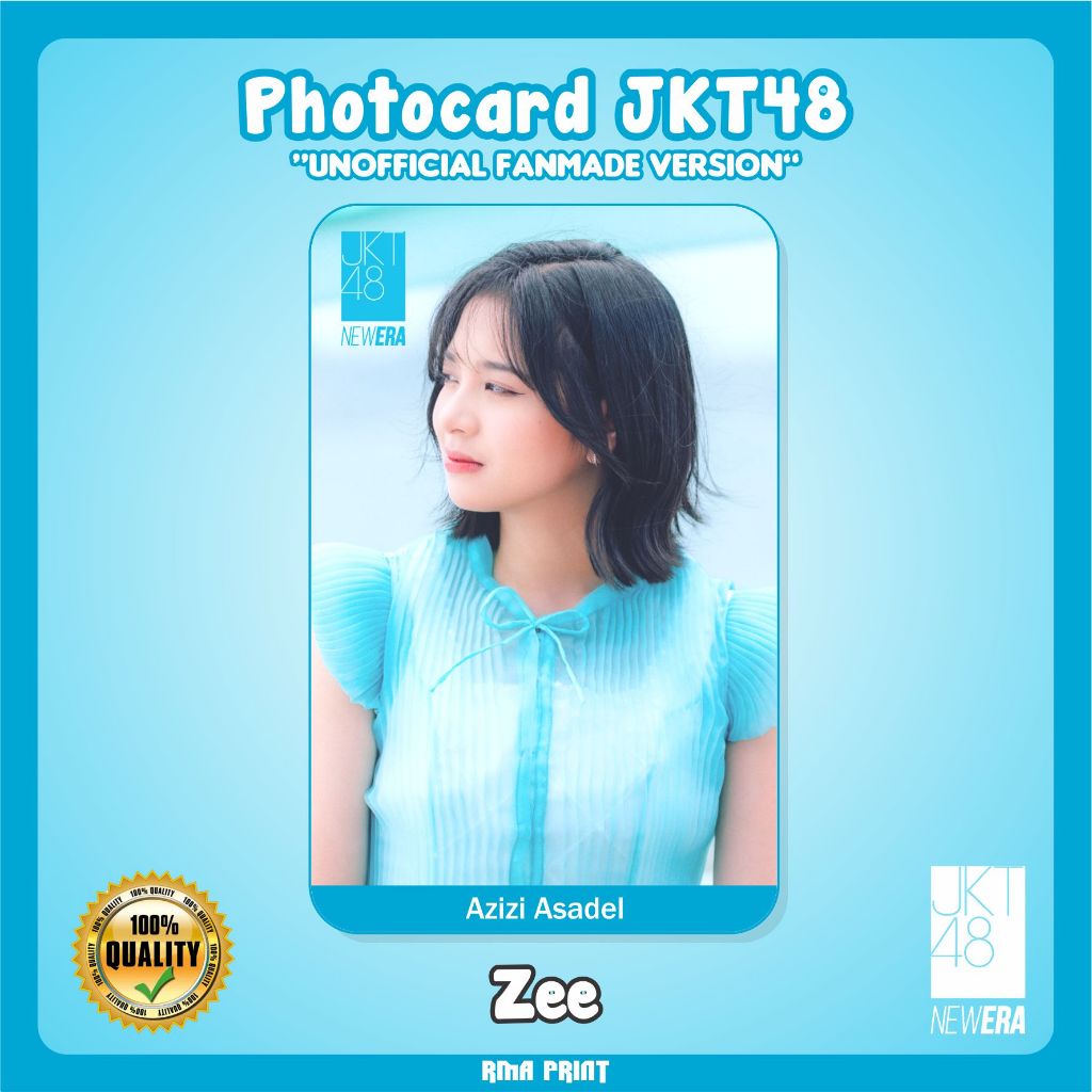 Jual Photocard Jkt Unofficial Fanmade Sayonara Crawl Shopee Indonesia