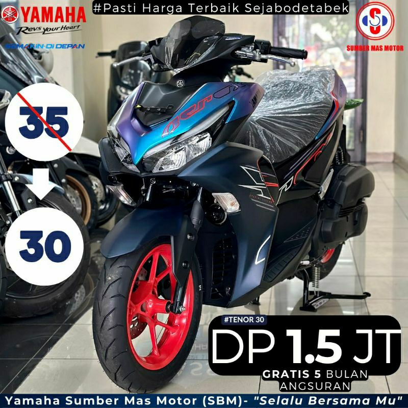 Jual Kredit Yamaha Aerox Cybercity Shopee Indonesia