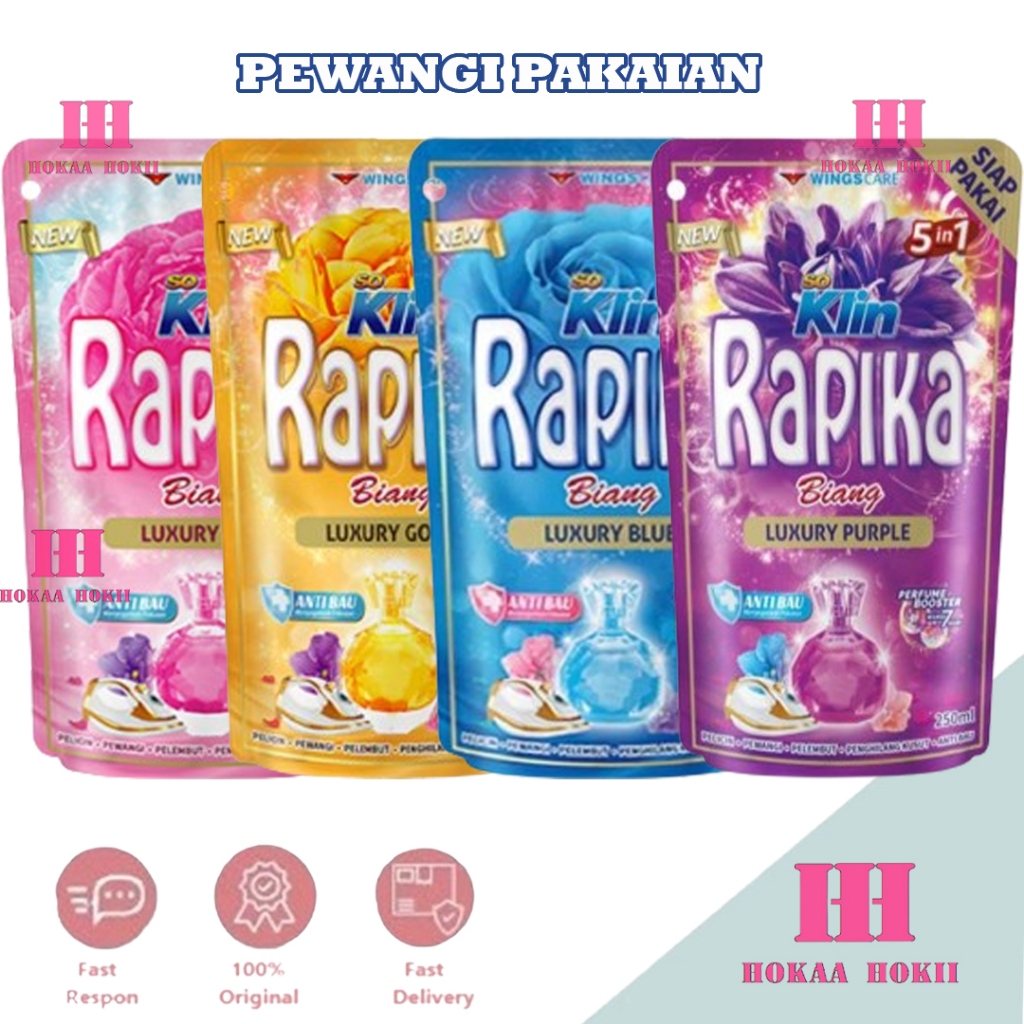 Jual Rapika Biang Pewangi Pakaian Pouch Ml Shopee Indonesia