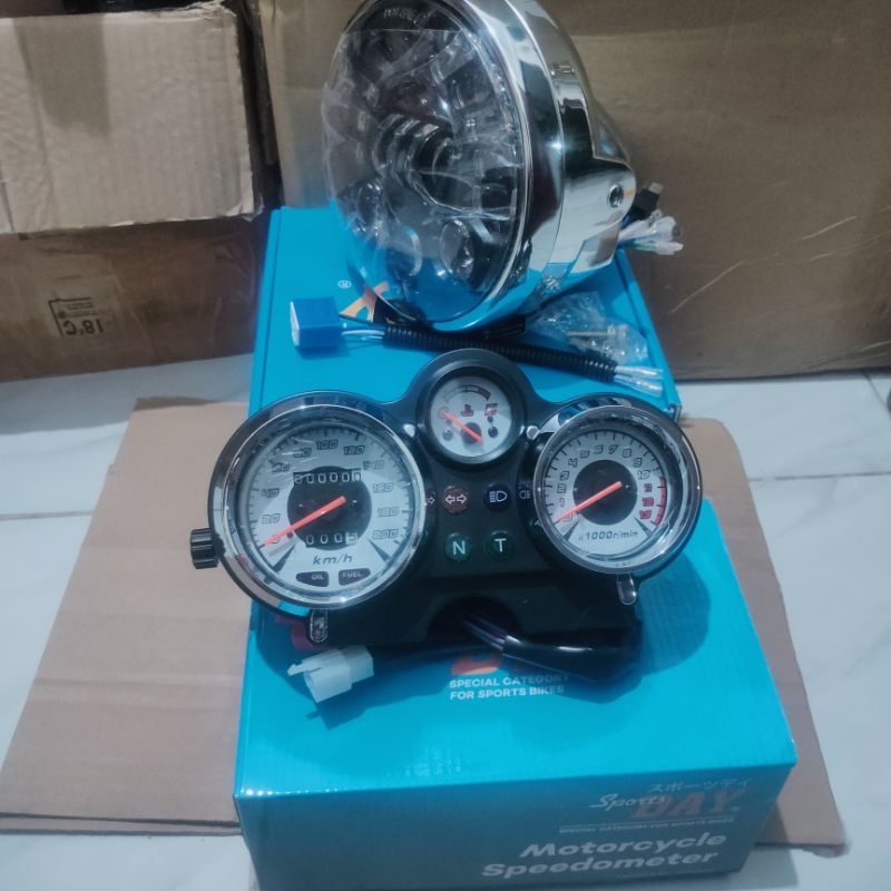 Jual Lampu Depan Ninja Ss Ninja R Ninja Rr Set Daymaker 7 Inch Headlamp