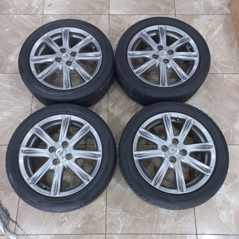 Jual Velg Yaris Trd Original R Baut X Ban Bridgestone Techno