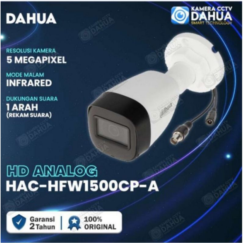 Jual Kamera Cctv Outdoor Dahua Mp Mic Audio Dh Hac Hfw Cp A