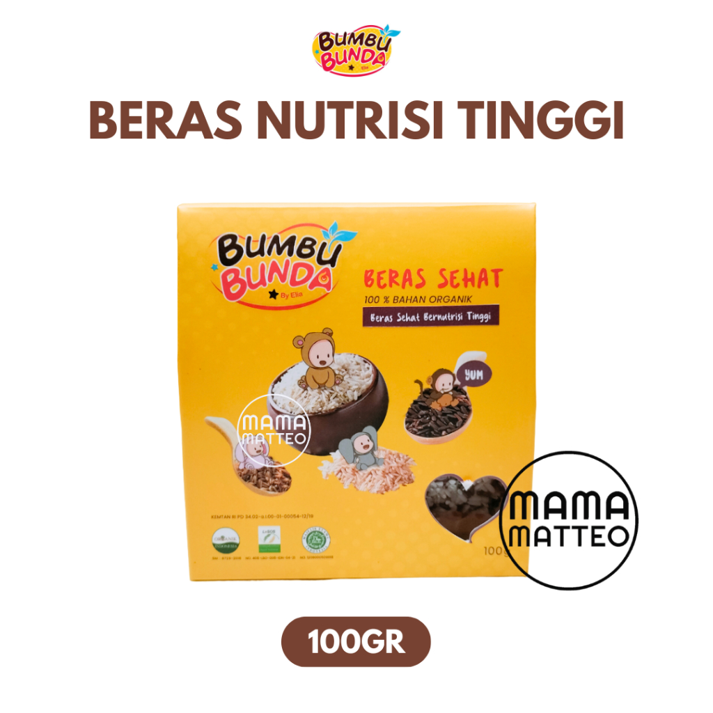 Jual Bumbu Bunda By Elia Beras Mpasi Organik Gr Beras Bb Booster