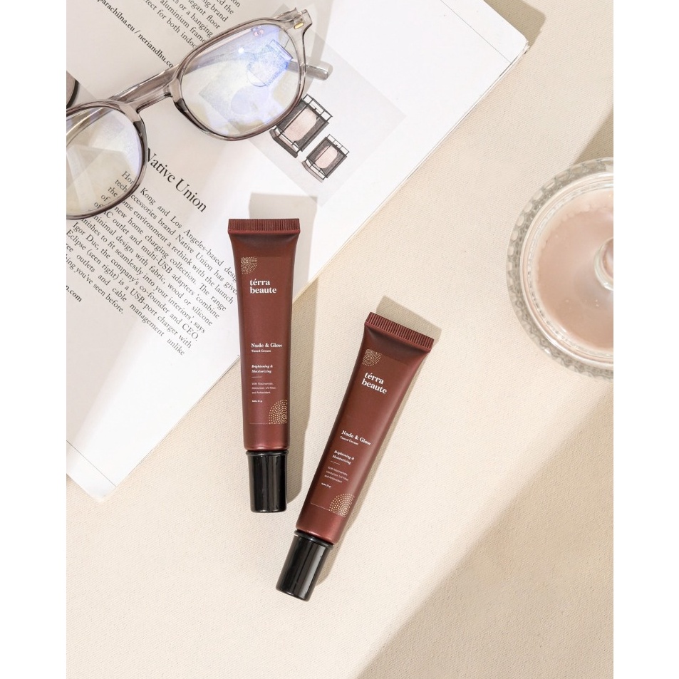 Jual Best Quality Terra Beaute Nude Glow Tinted Cream By Nisa Cookie