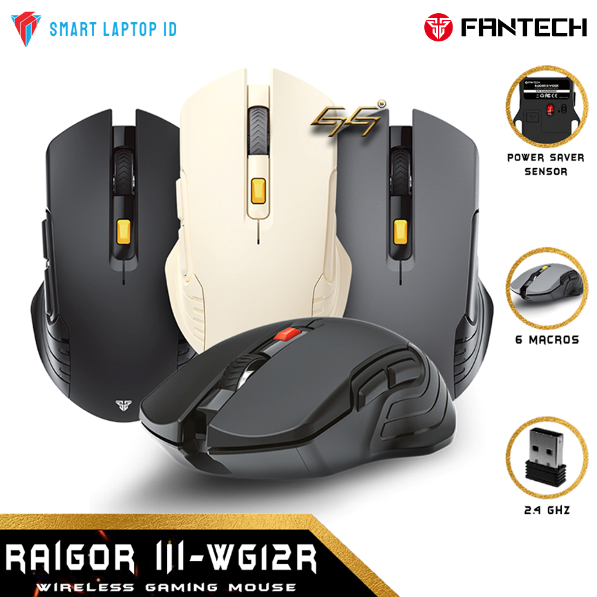 Jual Fantech Mouse Wireless Gaming Raigor Gen Iii Wg R Rechargeable