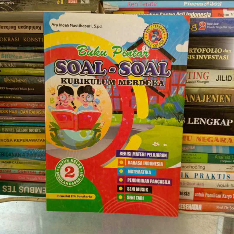 Jual Buku Pintar Soal Soal Kurikulum Merdeka SD Kelas 2 II Penerbit ITA