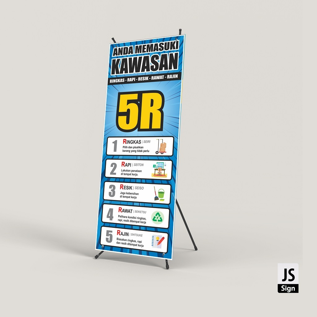 Jual Banner Safety K Kawasan R Shopee Indonesia