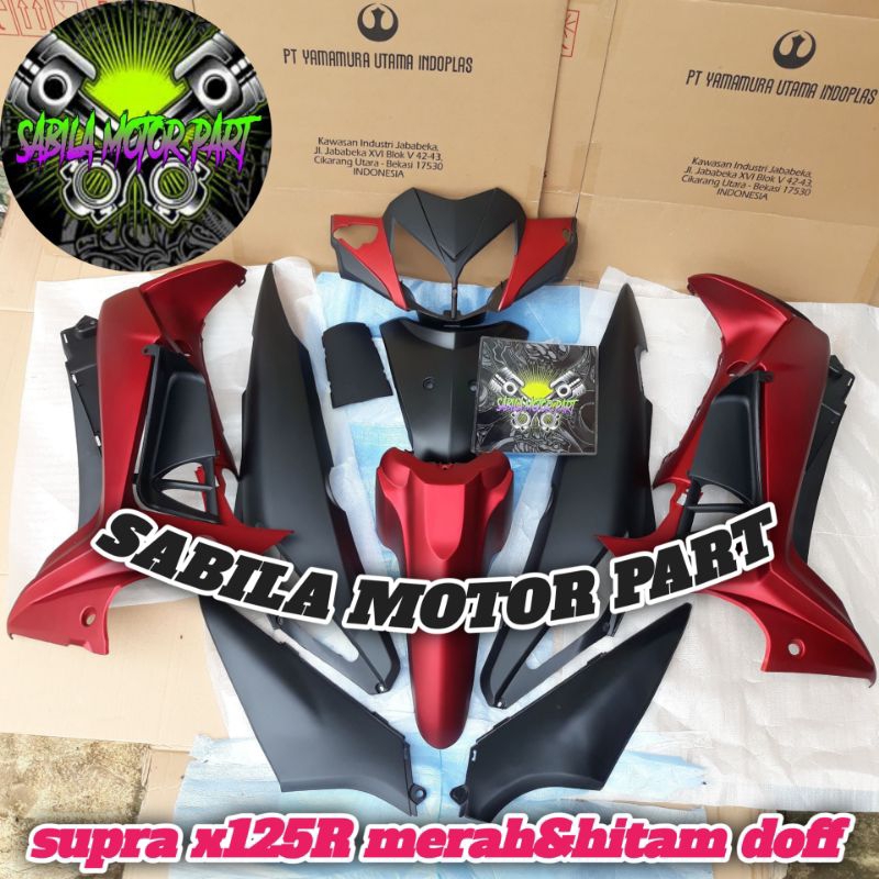 Jual Full Set Cover Body Halus Dan Kasar Honda Supra X R