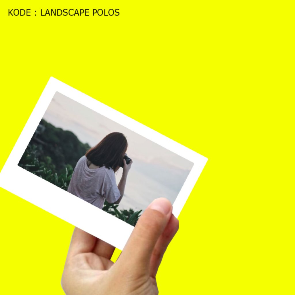 Jual CETAK FOTO POLAROID LANDSCAPE POLOS MURAH Shopee Indonesia