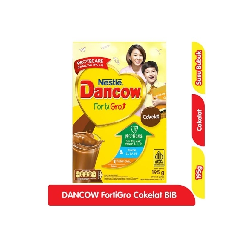 Jual Nestle Dancow FortiGro Susu Bubuk 195 390 Gram Shopee Indonesia