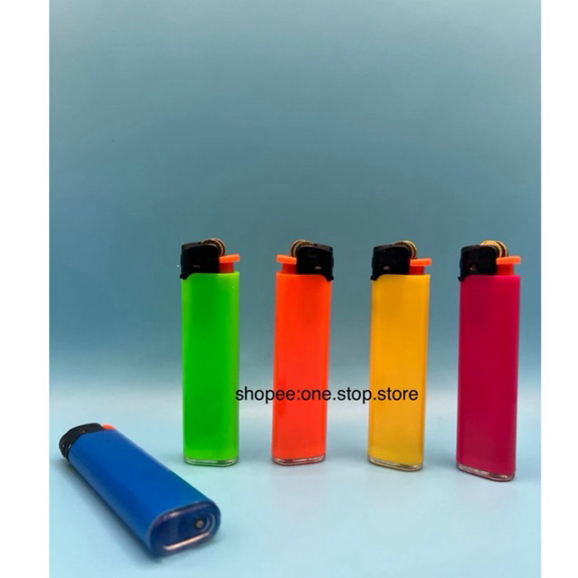 Jual Mancis Korek Api Gas Roda Warna Polos Metro Lighter J 001 Bisa