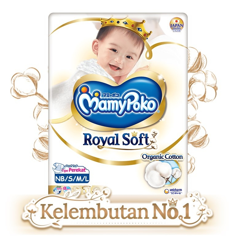 Jual Mamypoko Royal Soft Nb Newborn Shopee Indonesia