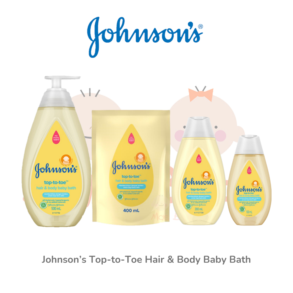 Jual Johnson S 2in1 Top To Toe Hair And Body Baby Bath Sabun Dan