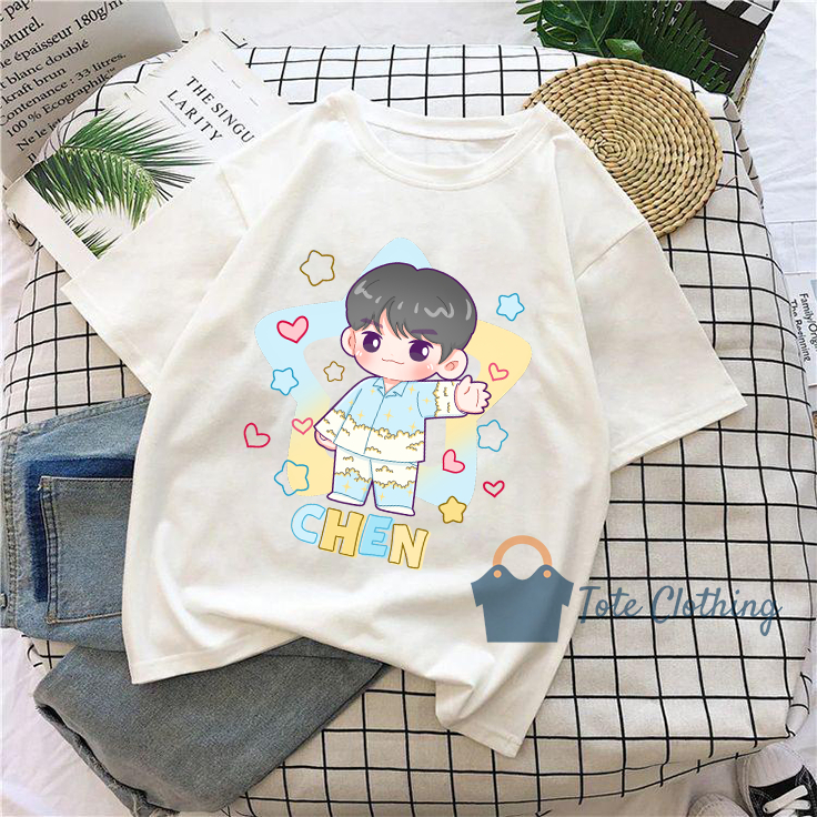 Jual DLY KAOS EXO KOREA KAOS OVERSIZE KAOS UNISEX PUTIH Shopee