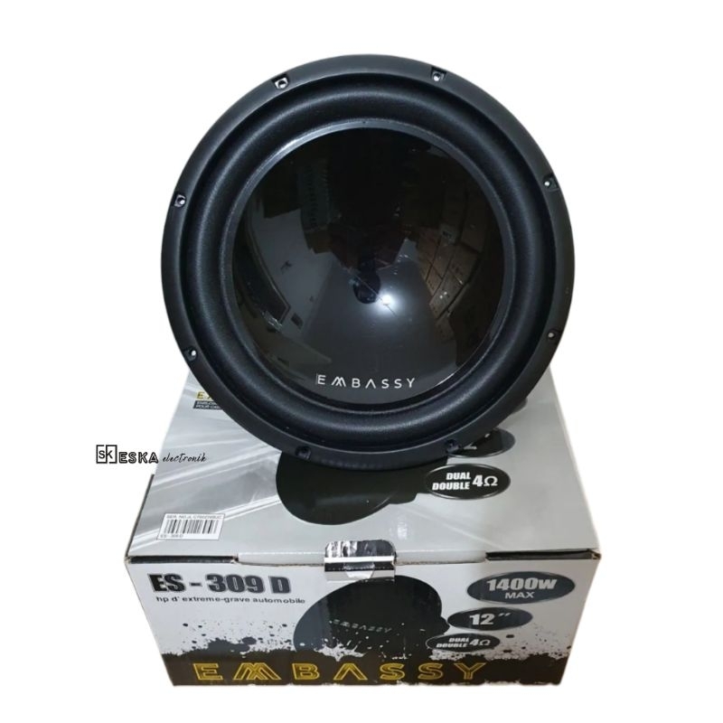 Jual SUBWOOFER 12 Inch SUPER BADAK DOUBLE COIL Dan DOUBLE MAGNET