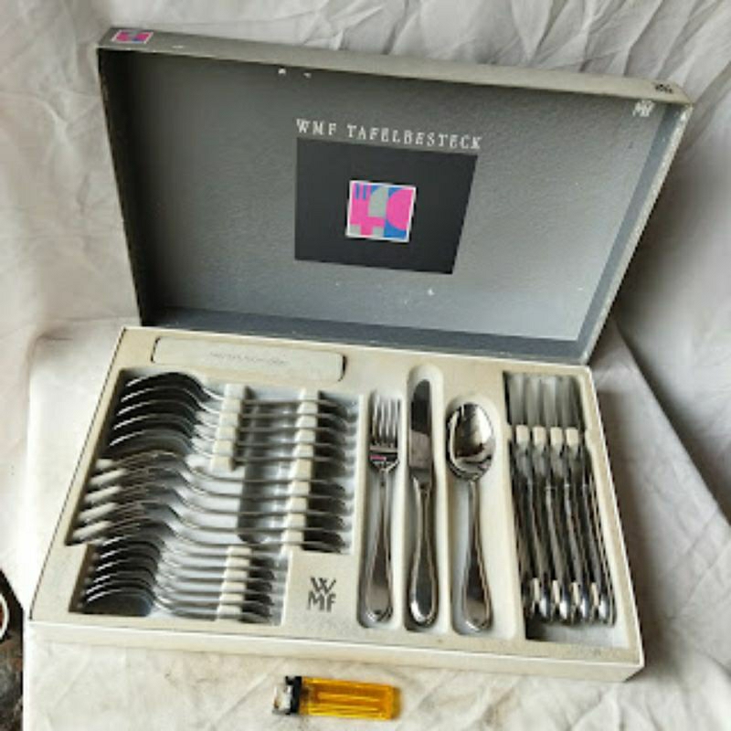 Jual Vintage NOS Alat Makan WMF Tafelbesteck 24 Teilig Cromargan