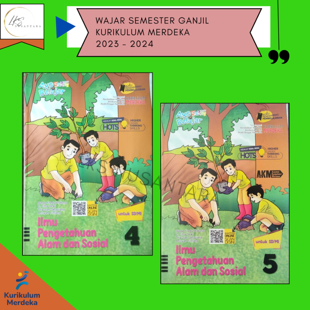 Jual Buku Lks Sekar Ipas Sd Mi Kelas Semester Ganjil Kurikulum