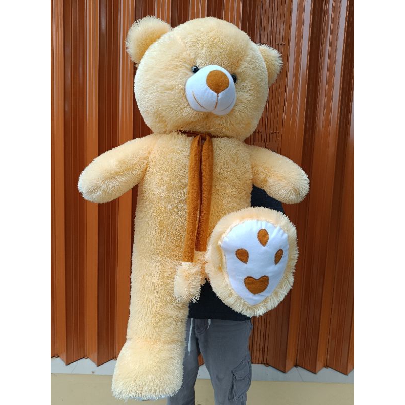 Jual Boneka Beruang Teddy Bear Syal Telapak Jumbo Shopee Indonesia