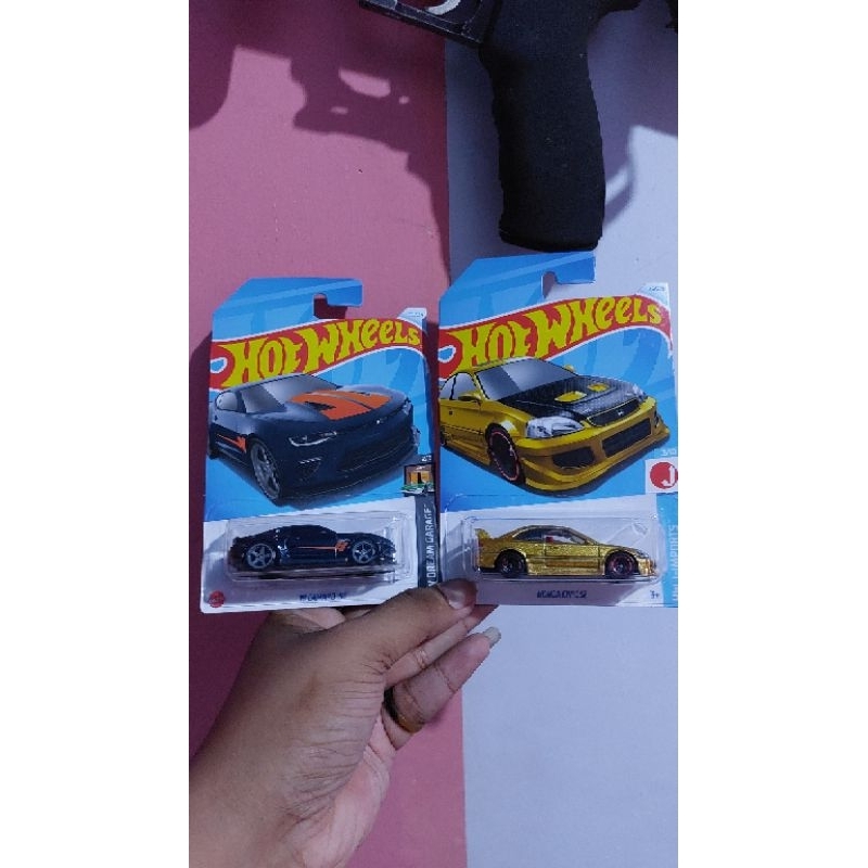 Jual Hotwheels Paket Super Treasure Hunt Camaro Ss Honda Civic Si