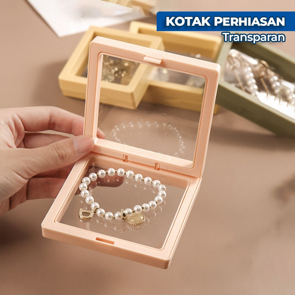 Jual Kotak Display Kotak Penyimpanan Perhiasan Dengan Plastik