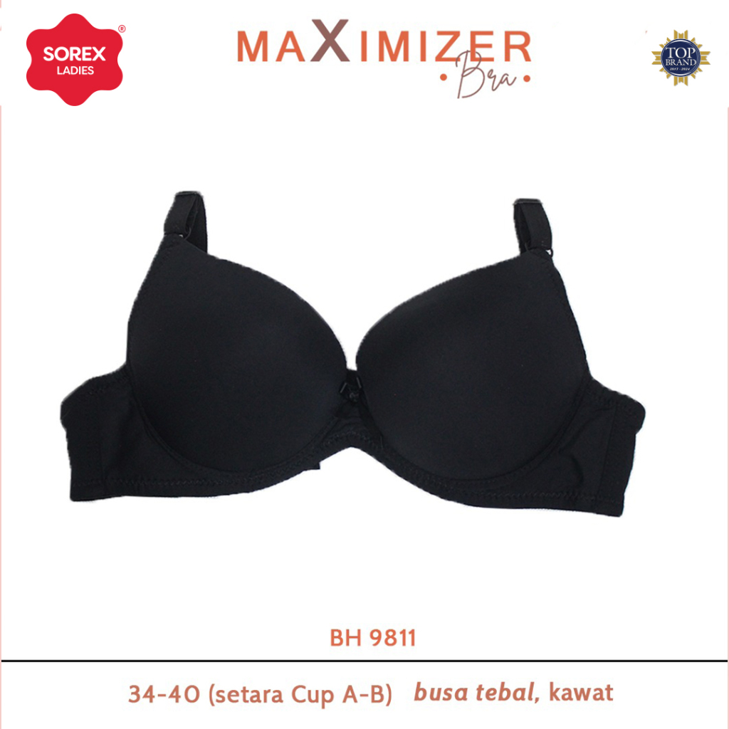 Jual Sorex Maximizer Bra Push Up Busa Tebal Kawat Kait Setara Cup