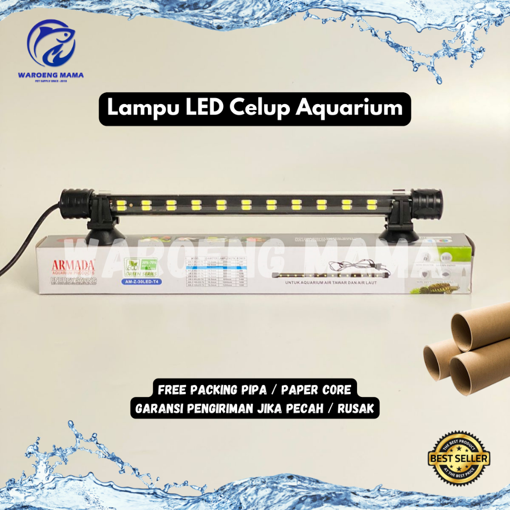 Jual Lampu Led Celup Aquarium Armada Ukuran Cm Low Watt