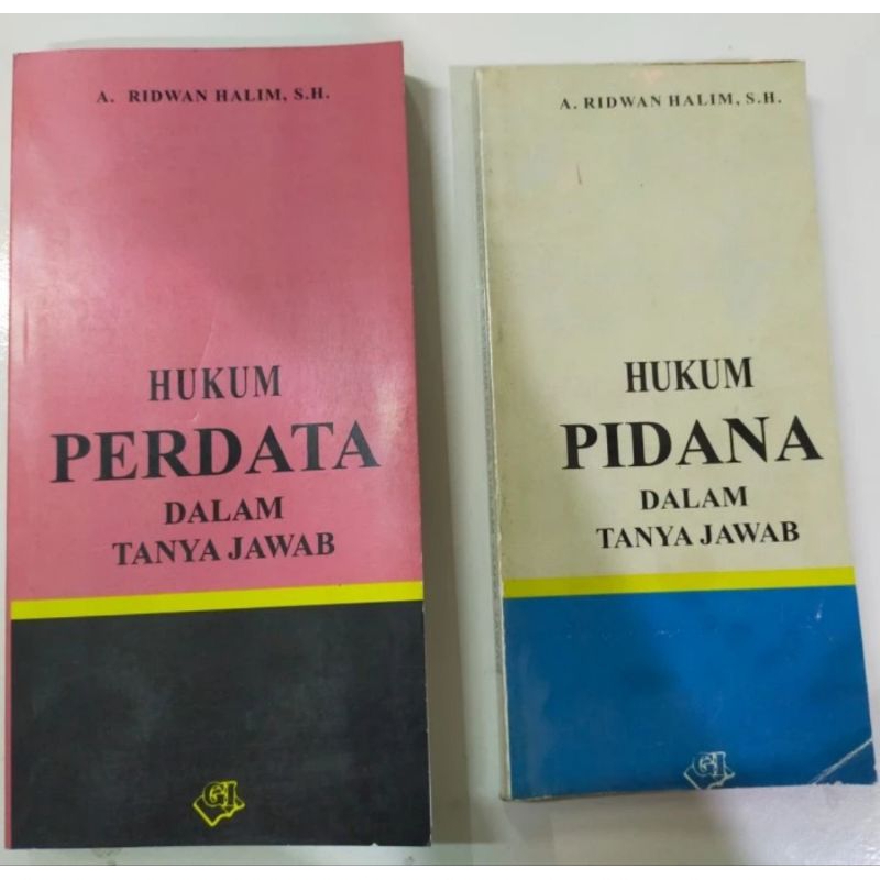 Jual Buku Hukum Perdata Pidana Dalam Tanya Jawab Shopee Indonesia