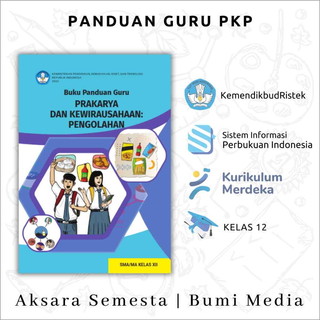 Jual Buku Panduan Guru PRAKARYA DAN KEWIRAUSAHAAN PENGELOLAHAN SMA MA