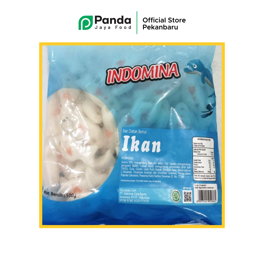 Jual Indomina Ikan Olahan Bentuk Ikan Gram Shopee Indonesia