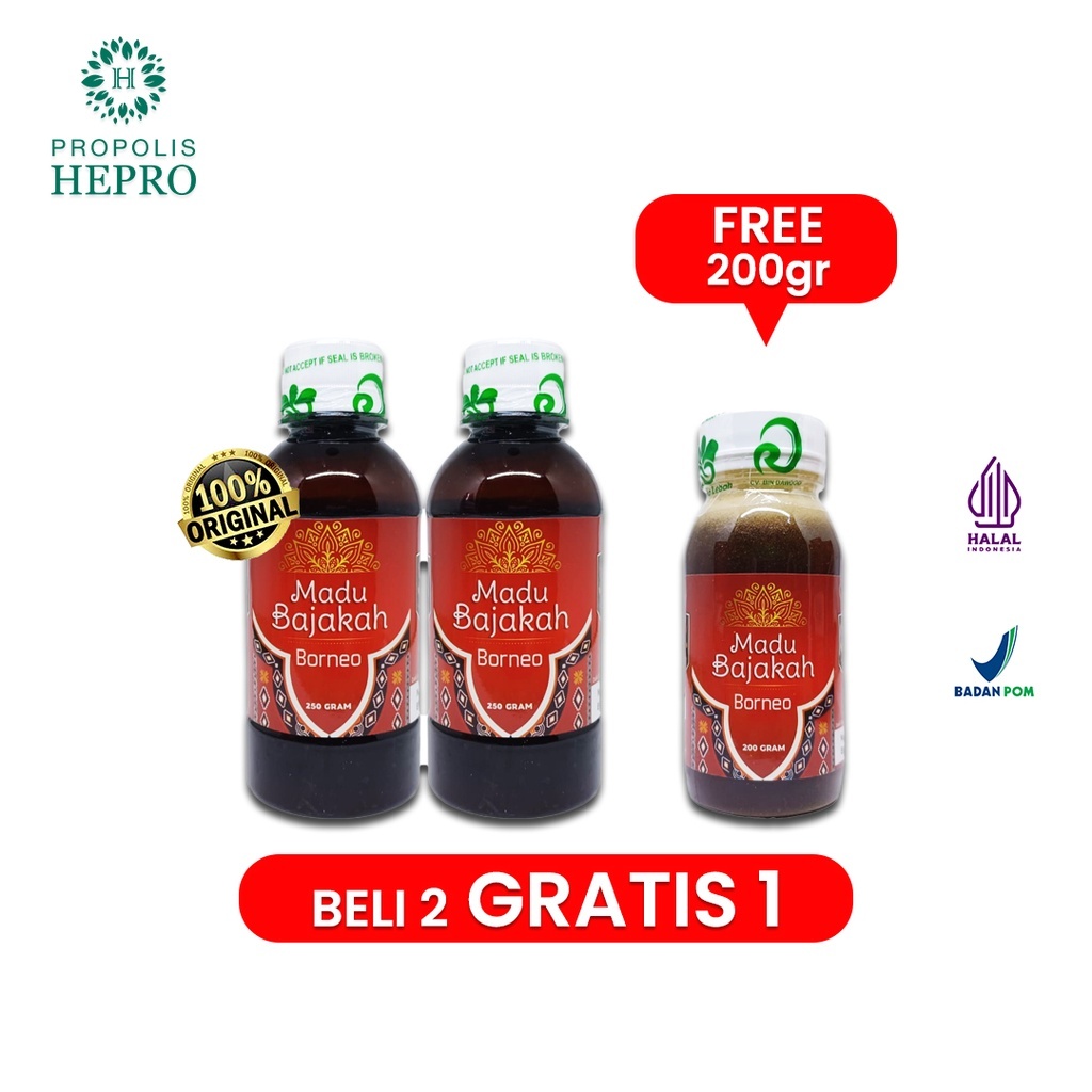 Jual Madu Bajakah Borneo Beli Gr Gratis Gr Shopee