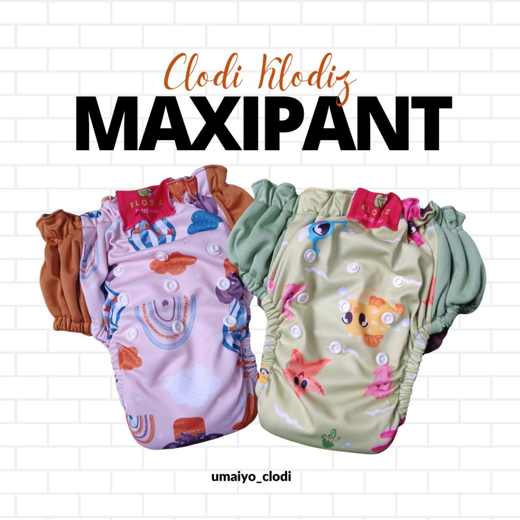 Jual Klodiz Maxipants Clodi Celana Jumbo Praktis Insert Menyatu Popok